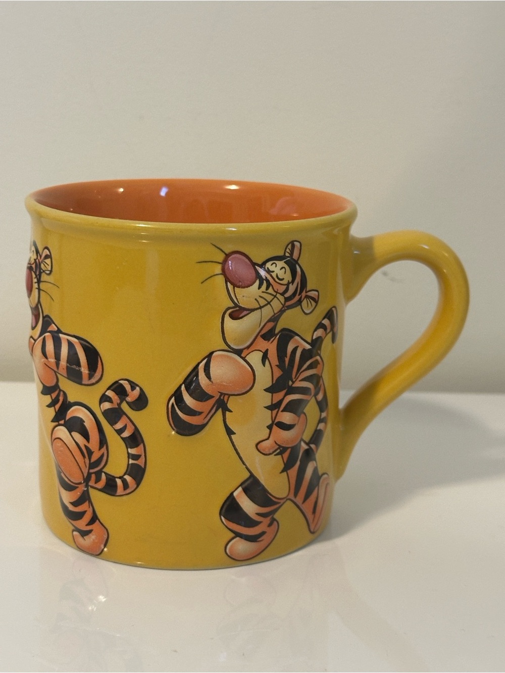 VTG Tigger Ceramic 3D Mug with Orange Interior